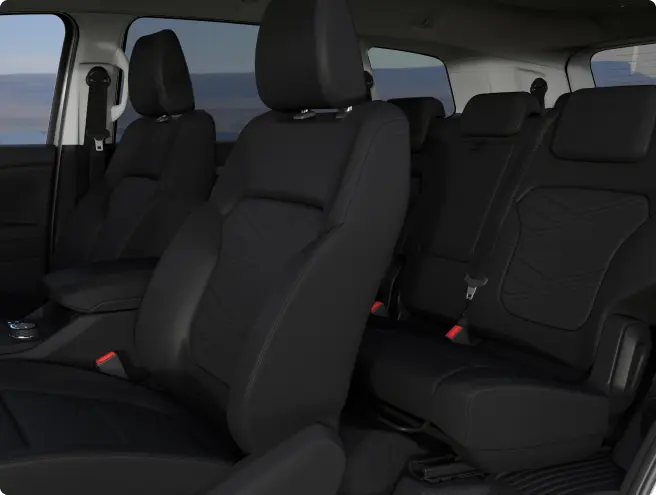 Everest XLT-ebony-finish-seats