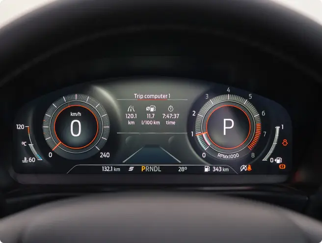 Puma ST-Line Vignale - digital-cluster