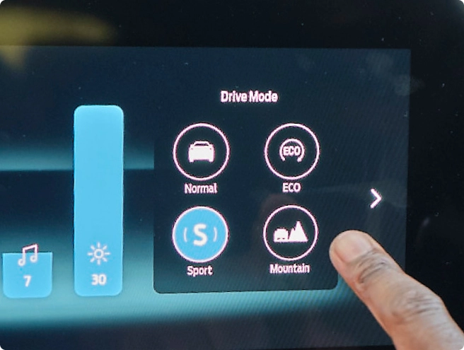 Territory Ambiente - flexible-drive-modes