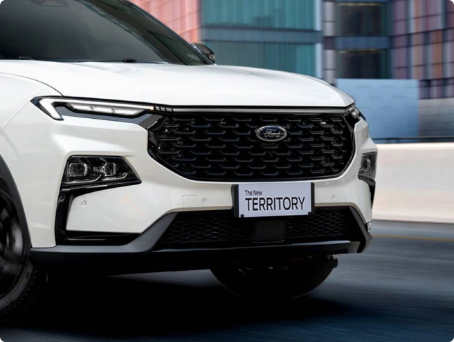 Territory Dark Edition - satin-black-grille